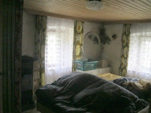 geschimmeltes Schlafzimmer