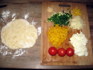 Pizza Zutaten