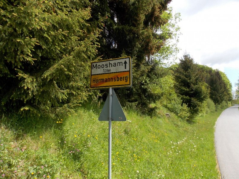 Ortschild Hörmannsberg
